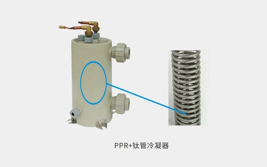 ppr 钛管冷凝器